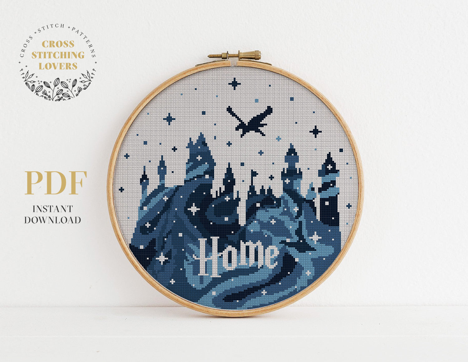 Harry Potter Magic Castle - Cross stitch pattern – Cross Stitching